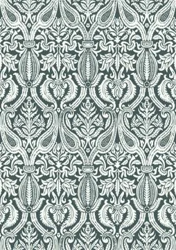 Vector seamless floral damask pattern vintage abstract background 스톡 일러스트