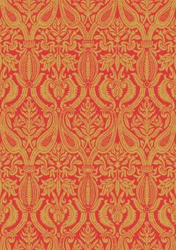 Vector seamless floral damask pattern vintage abstract background 스톡 일러스트