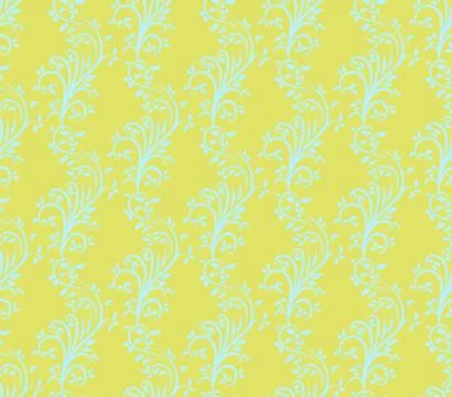 Vector seamless floral pattern. Modern stylish abstract texture Stock Illustration