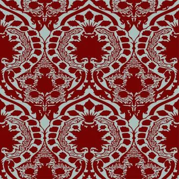 Vector seamless floral pattern vintage Stock Illustration