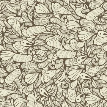 Vector seamless funky pattern Illustrazione stock