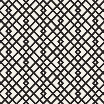 Vector Seamless Geometric Pattern. Abstract Geometric Background Design. Stock Illustration