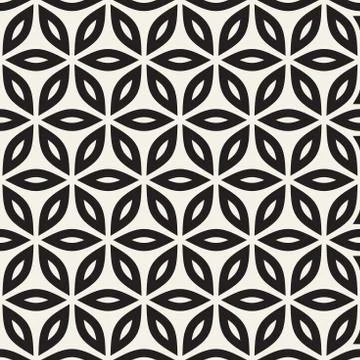 Vector Seamless Geometric Pattern. Abstract Geometric Background Design. Stock Illustration