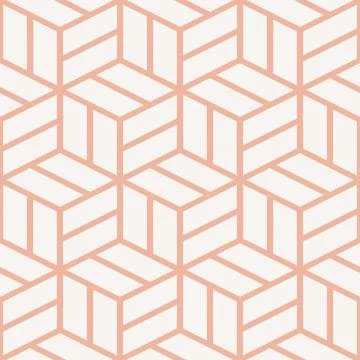 Vector seamless geometric pattern. Abstract retro background design. Simple m イラスト素材