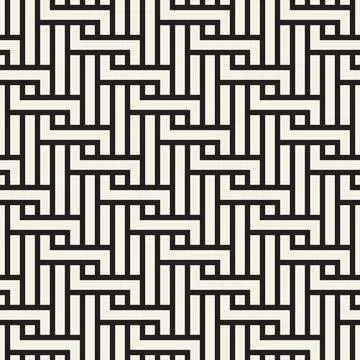 Vector seamless geometric pattern. Abstract retro background in Art Deco styl イラスト素材