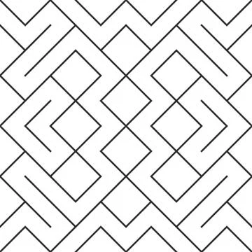 Vector seamless geometric pattern background. Stock Illustration