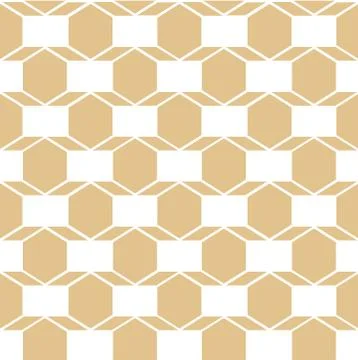 Vector seamless geometric pattern. Browm pastel color Stock Illustration