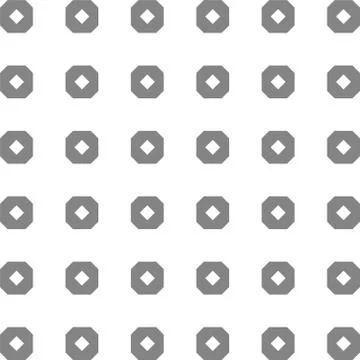 Vector seamless geometric pattern. Can be used for design. Stock Illustration