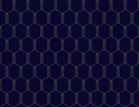 Vector seamless geometric pattern. Classic Chinese ancient fully editable Stock Illustration