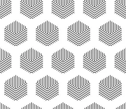 Vector seamless geometric pattern. Classic Chinese ancient fully editable Stock Illustration