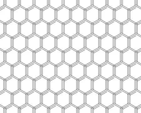 Vector seamless geometric pattern. Classic Chinese ancient fully editable Illustrazione stock