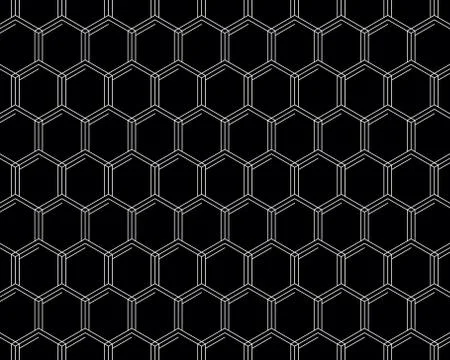 Vector seamless geometric pattern. Classic Chinese ancient fully editable Stock Illustration