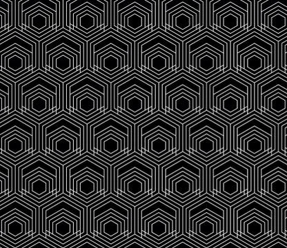 Vector seamless geometric pattern. Classic Chinese ancient fully editable Stock Illustration