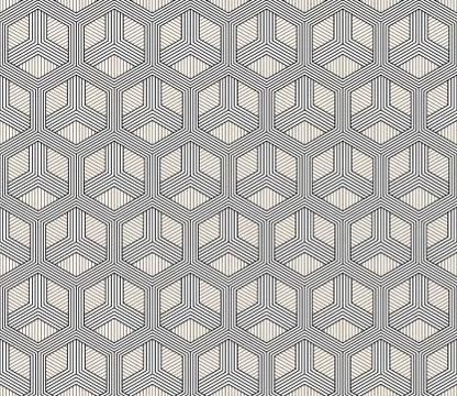 Vector seamless geometric pattern. Classic Chinese ancient fully editable Stock Illustration