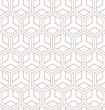 Vector seamless geometric pattern. Classic Chinese ancient fully editable Illustrazione stock