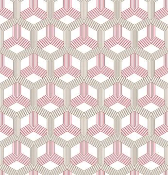 Vector seamless geometric pattern. Classic Chinese ancient fully editable Stock Illustration