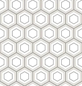 Vector seamless geometric pattern. Classic Chinese ancient fully editable Stock Illustration