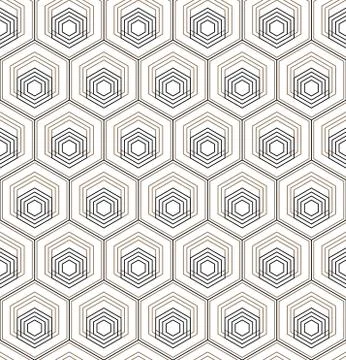Vector seamless geometric pattern. Classic Chinese ancient fully editable Illustrazione stock