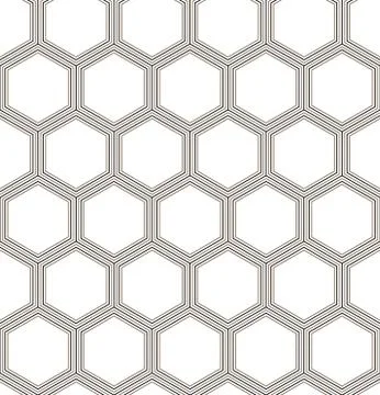Vector seamless geometric pattern. Classic Chinese ancient fully editable Stock Illustration