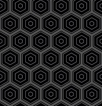 Vector seamless geometric pattern. Classic Chinese ancient fully editable Stock Illustration