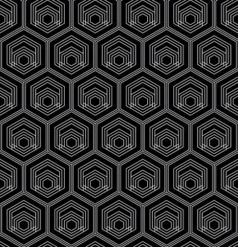 Vector seamless geometric pattern. Classic Chinese ancient fully editable Stock Illustration