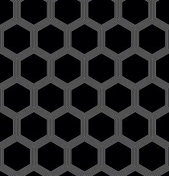 Vector seamless geometric pattern. Classic Chinese ancient fully editable Stock Illustration