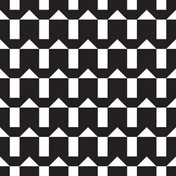 Vector seamless geometric pattern classic ornament Stock Illustration