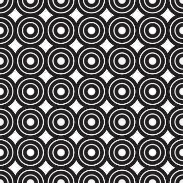 Vector seamless geometric pattern classic ornament Stock Illustration