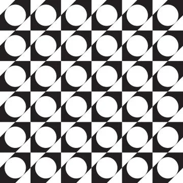 Vector seamless geometric pattern classic ornament Stock Illustration