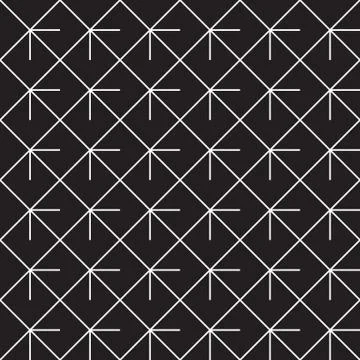 Vector seamless geometric pattern classic ornament Stock Illustration