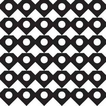 Vector seamless geometric pattern classic ornament Illustrazione stock