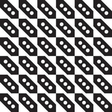 Vector seamless geometric pattern classic ornament Stock Illustration