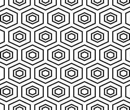Vector seamless geometric pattern. Classic Chinese ancient ornament Illustrazione stock