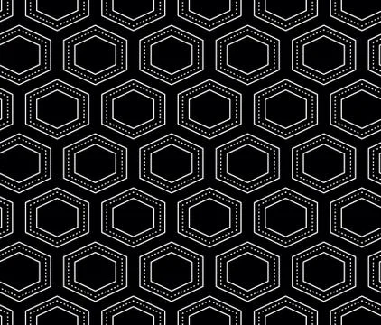 Vector seamless geometric pattern. Classic Chinese ancient ornament Stock Illustration