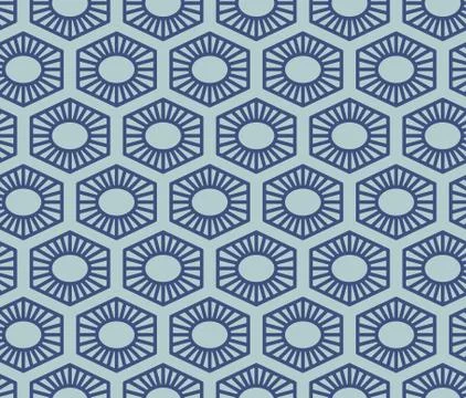 Vector seamless geometric pattern. Classic Chinese ancient ornament Stock Illustration