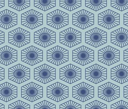 Vector seamless geometric pattern. Classic Chinese ancient ornament Stock Illustration