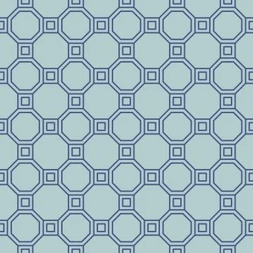 Vector seamless geometric pattern. Classic Chinese ancient ornament Stock Illustration