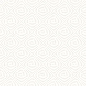 Vector seamless geometric pattern composed with circles and lines. Modern s.. Stock Illustration