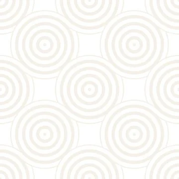 Vector seamless geometric pattern composed with circles and lines. Modern s.. Stock Illustration
