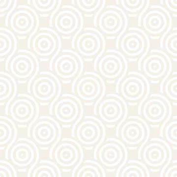 Vector seamless geometric pattern composed with circles and lines. Modern s.. イラスト素材