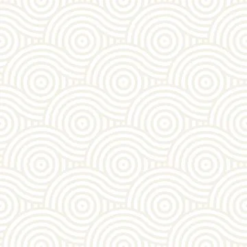 Vector seamless geometric pattern composed with circles and lines. Modern s.. Stock Illustration