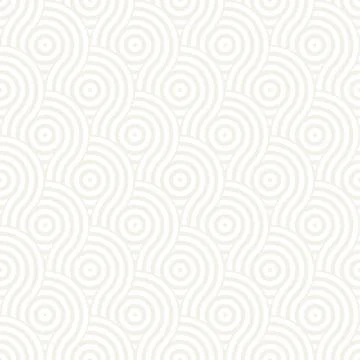 Vector seamless geometric pattern composed with circles and lines. Modern s.. Illustrazione stock
