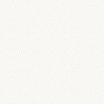 Vector seamless geometric pattern composed with circles and lines. Modern sty Stock Illustration