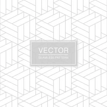 Vector seamless geometric pattern - creative triangle white and grey texture Stockillustratie