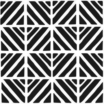 Vector seamless geometric pattern of diagonal stripes, hand-drawn lines. On w イラスト素材