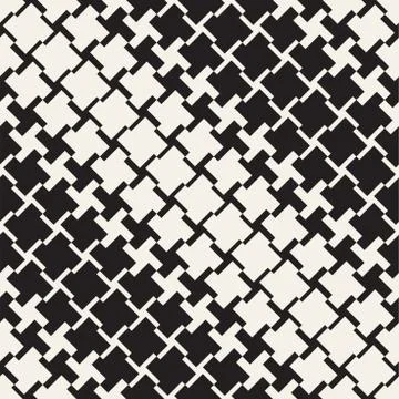 Vector Seamless Geometric Pattern. Halftone gradient color transition. Wove.. 库存插图
