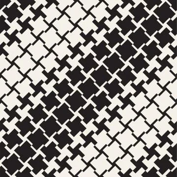 Vector Seamless Geometric Pattern. Halftone gradient color transition. Wove.. Stockillustratie