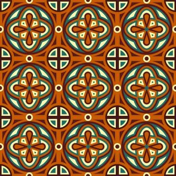 Vector seamless geometric pattern Stock Illustration