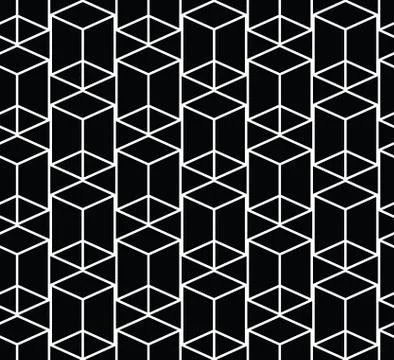 Vector seamless geometric pattern Illustrazione stock