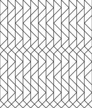 Vector seamless geometric pattern Stock Illustration